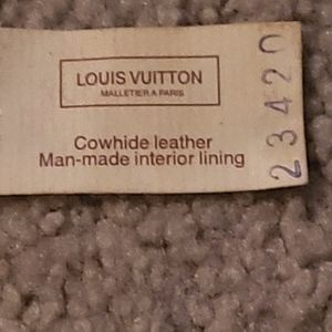 Louis Vuitton travel bag